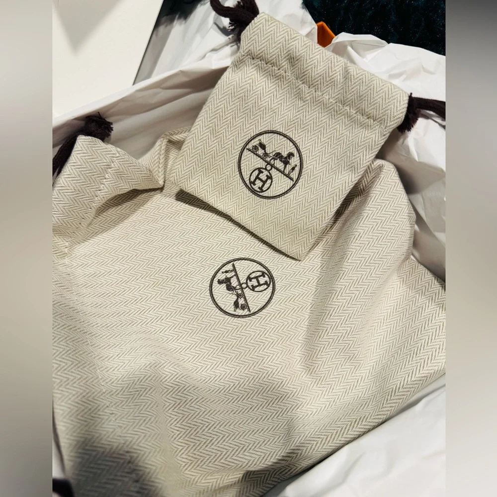 NWT - HERMES - H belt buckle & Reversible leather strap 32 mm - Picture 7 of 9